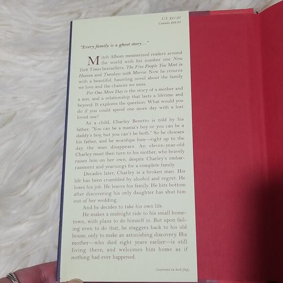 Tuesdays with Morrie Hardback Book by Mitch Albom - Picture 3 of 3